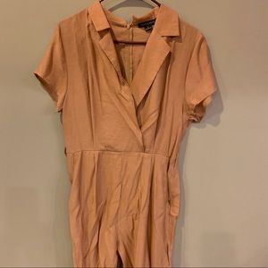 Forever 21 Tan jumpsuit